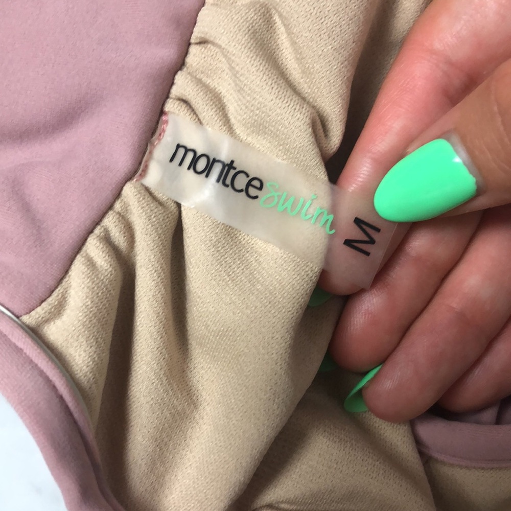 Montce Pink Ruffle Women's Top - Picture 7 of 8